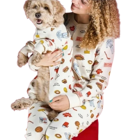 Arborist Other - Arborist Thermal Onesie Pajamas Size Small Canadian Print Waffle